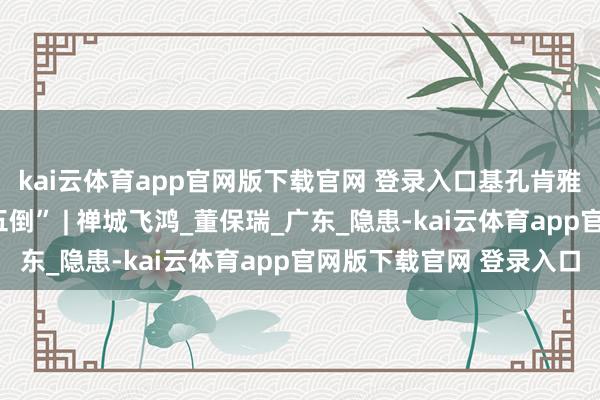 kai云体育app官网版下载官网 登录入口基孔肯雅热防控繁殖地“五清五倒” | 禅城飞鸿_董保瑞_广东_隐患-kai云体育app官网版下载官网 登录入口